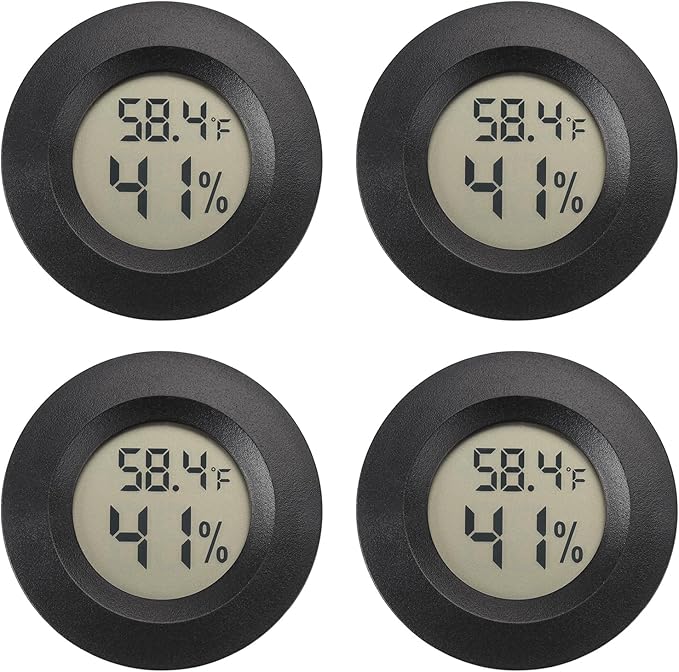 Mini Hygrometer Digital Thermometer Humidity Meter Hygrometer Thermometers by SerundoAuto