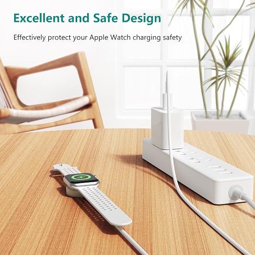 Upgraded Apple Watch Charger, Magnetic Fast Charger, USB C Charger Block Plug - Image 2