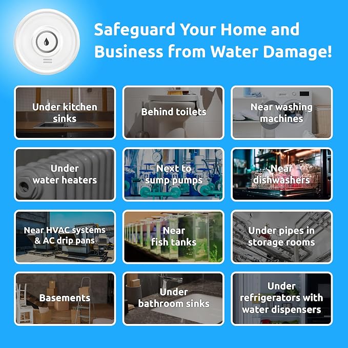 Drip Defender Pro Water Sensor | Wi-Fi Water Leak Detector - Image 5