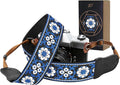 Padwa Lifestyle Blue Flower Camera Strap by PadwaLifestyleCameraStrap