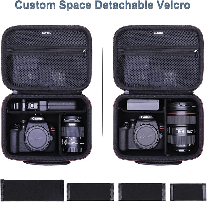 Camera Case Compatible with Canon EOS Rebel T7/R50/R6 Mark II/R100/R50 - Image 2