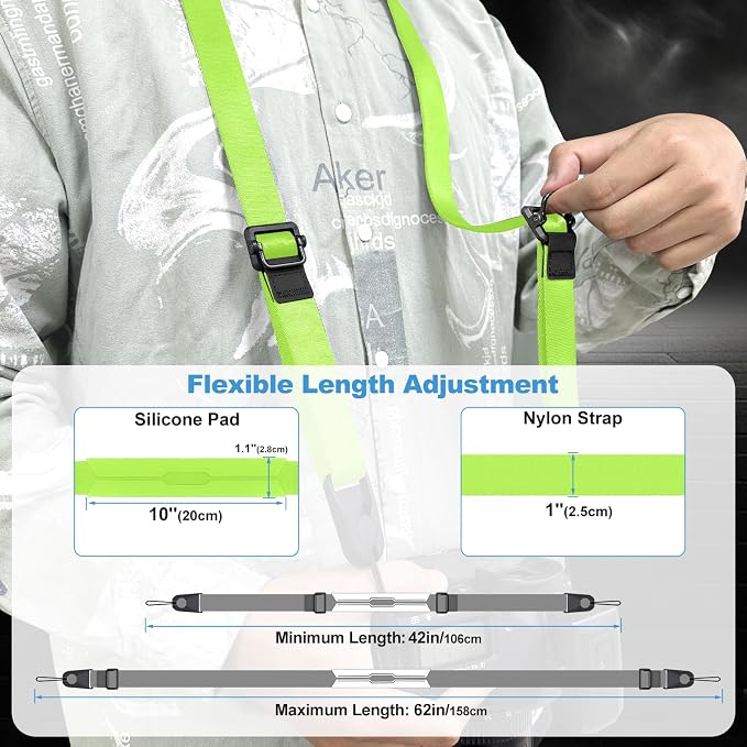 FIEIL Adjustable Camera Strap, Universal Camera Strap - Image 3