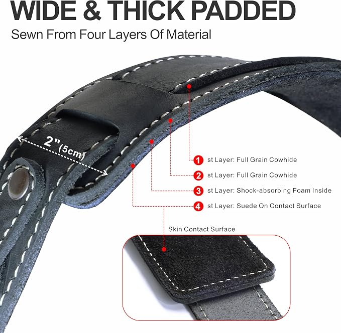 Padwa Lifestyle Black Frosted Dual Camera Harness Strap - Image 6