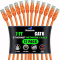 Maximm Cat 6 Ethernet Cable - 7 ft by MaximmCable
