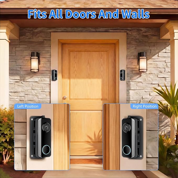 Doorbell Mount for Wyze Battery Video Doorbell and Video Doorbell v2, 35-145° - Image 4