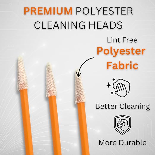 Fiber Optic Cleaning Swabs 100 Pack - Image 3