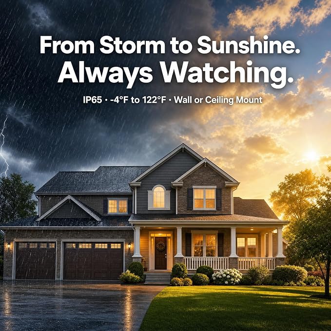 Dzees 2K Security Cameras Wireless Outdoor, Indoor-Outside WiFi Battery Powered - Image 4