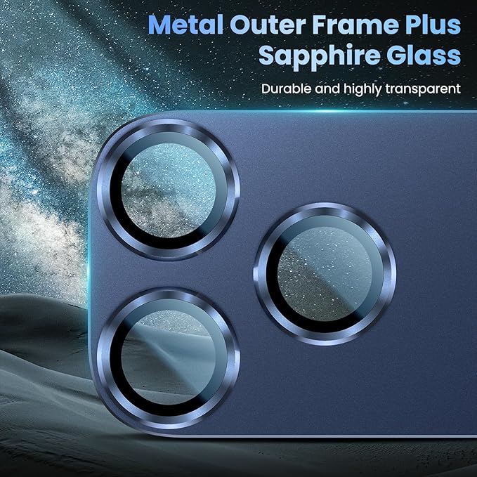 Uyiton Compatible with iPhone 17 Pro Max Camera Lens Protector - Image 5
