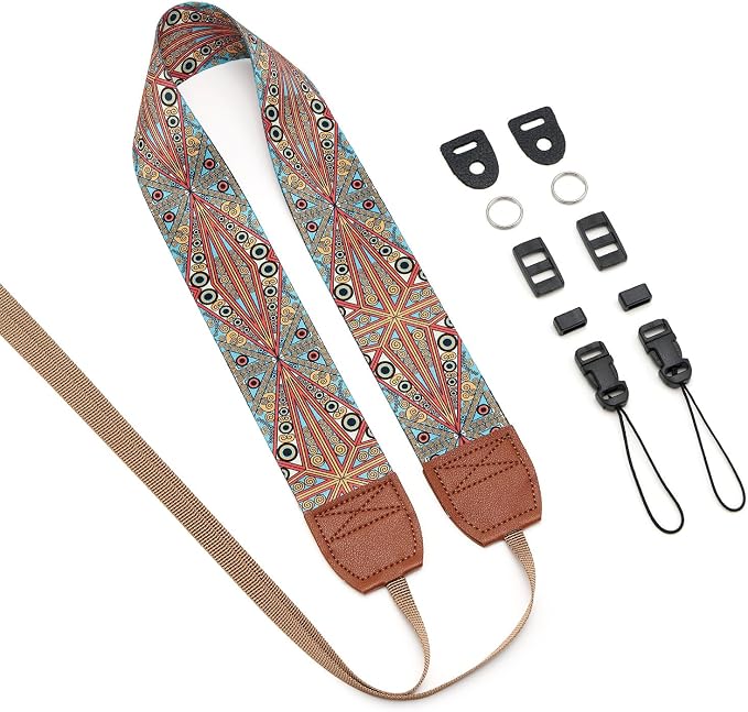 ZOOEASS Camera Strap for DSLP and Mirrorless Digital Camera, Neck Strap - Image 2