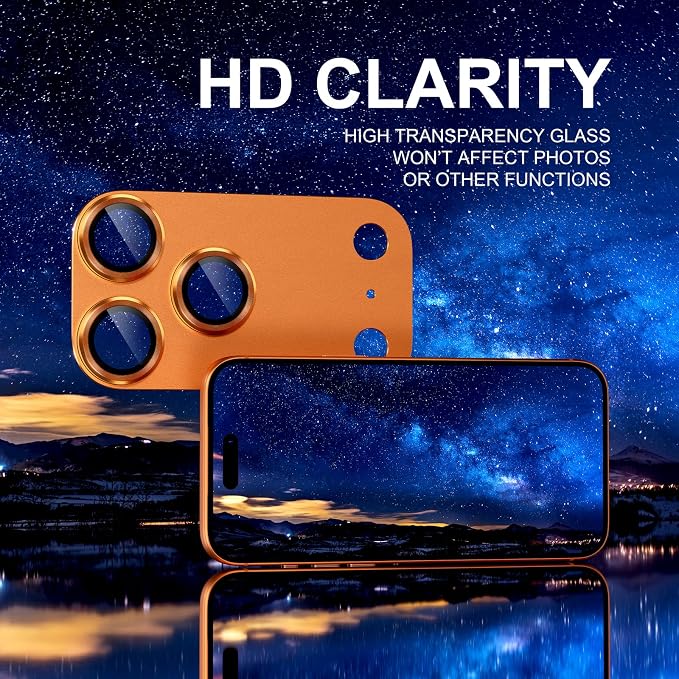 Choiche Compatible for iPhone 17 Pro Camera Lens Protector, Strong Adsorption - Image 6