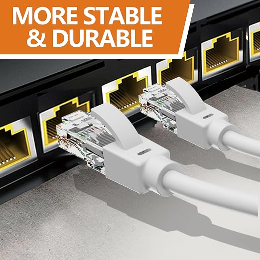 Ethernet Cable 50ft For Cat6/Cat5E, 10Gbps Compatible - Image 7