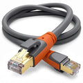 Cat 8 Ethernet Cable 6ft, High Speed LAN Cables 40Gbps 2000MHz Shielded by Plusivo