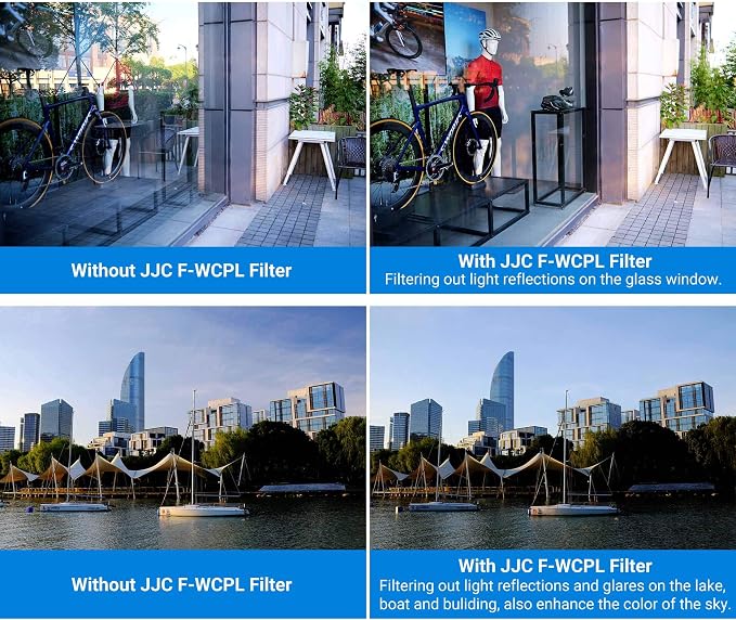 JJC Professional 67mm Circular Polarizer Polarizing Filter HD 18-Layer CPL - Image 3