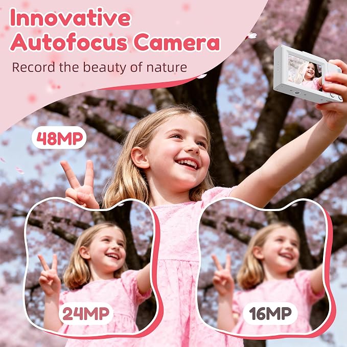 Digital Camera, FHD 4K Digital Point and Shoot Camera - Image 4