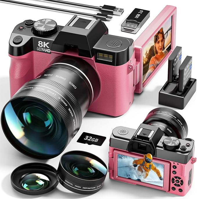 8K Digital Cameras for Photography by G-Anica