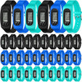 Geyoga Pedometer for Walking Steps and Miles Pedometer Watch Silicone Steps by Geyoga