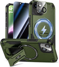 Goton for iPhone 14 Case with Privacy Tempered Glass Screen Protector & Camera by Goton