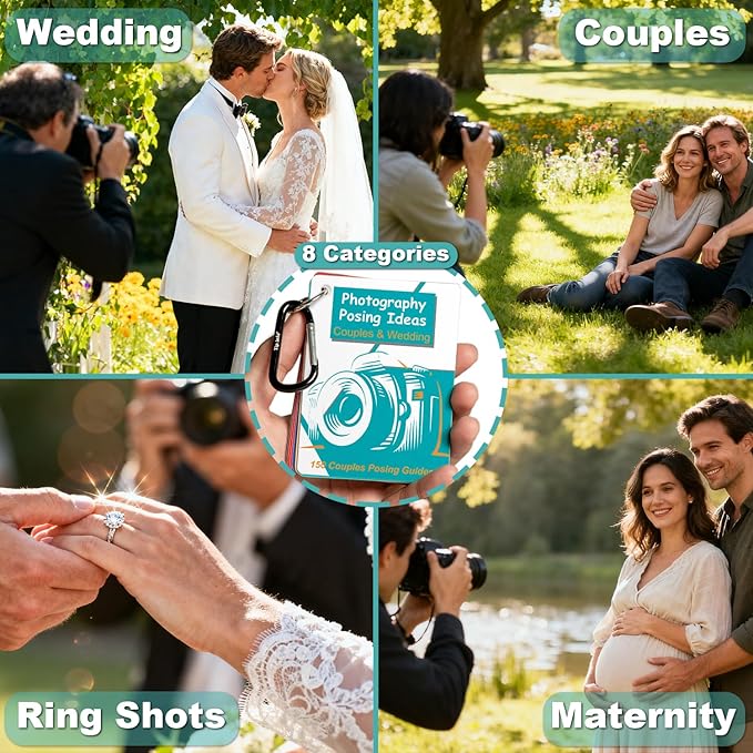 Photography Accessories 150 Pose Ideas, Photographer Gifts Digital Camera - Image 5