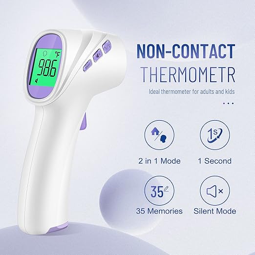 No-Touch Thermometer for Adults and Kids, Digital Thermometer - Image 2