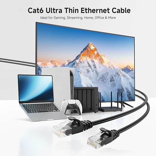 Cable Matters 10Gbps Snagless Cat 6 Ethernet Cable - 30ft - Image 2
