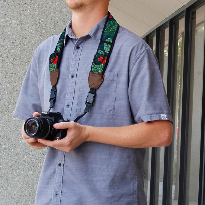 USA Gear TrueSHOT Camera Strap Neoprene Camera Straps - Image 6