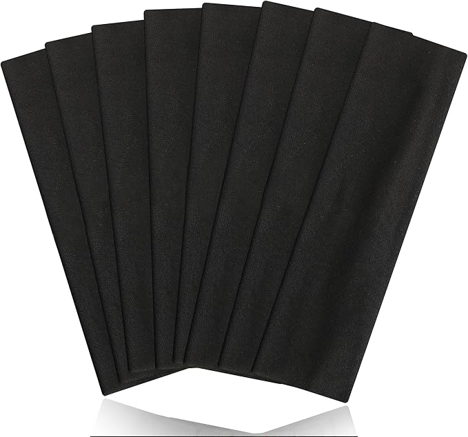8PCS Summer-Exclusive Non Slip Sports Elastic Soft Running Fashion Headbands by VANRUIDFashionSportHeadbands