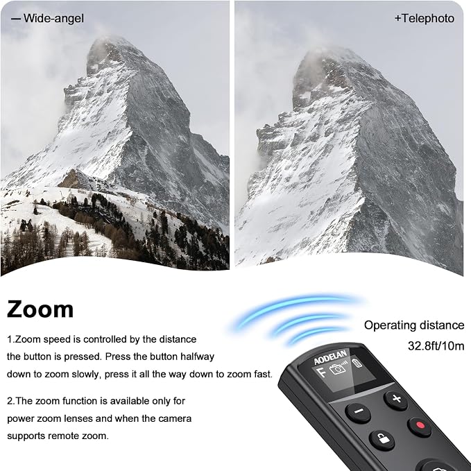 for Fujifilm Rechargeable Camera Remote Control Wireless Shutter Release - Image 5