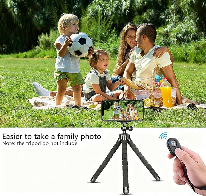 Cellphone Remote Shutter for Smartphones and Tablets, AOQIYUE Wireless Camera - Image 3