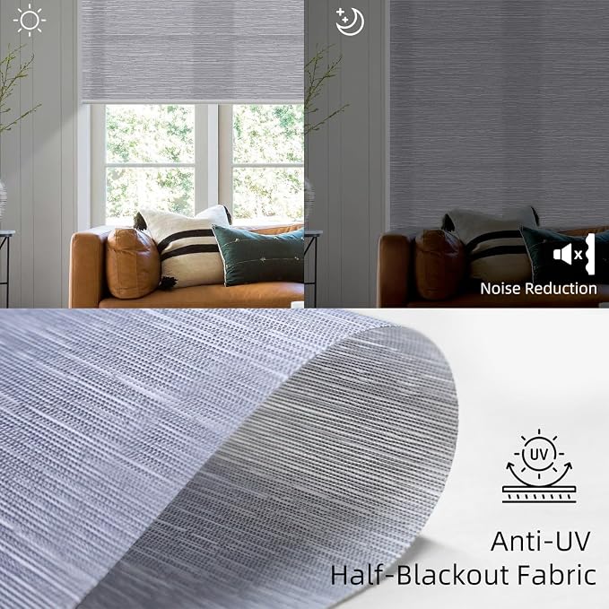 SmartWings Motorized Light Filtering Shades Work - Image 3