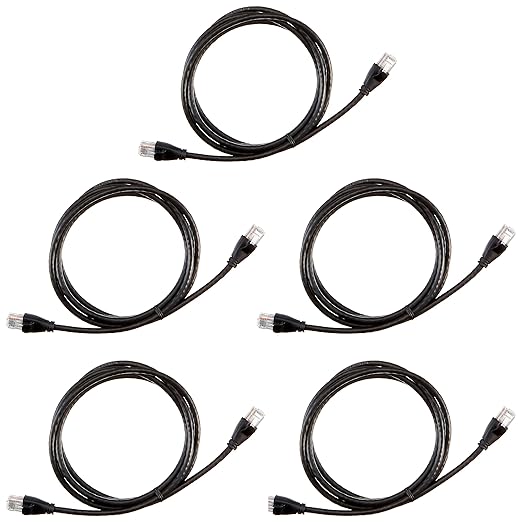 Amazon Basics RJ45 Cat-6 Ethernet Patch Internet Cable, 1Gpbs Transfer Speed - Image 5