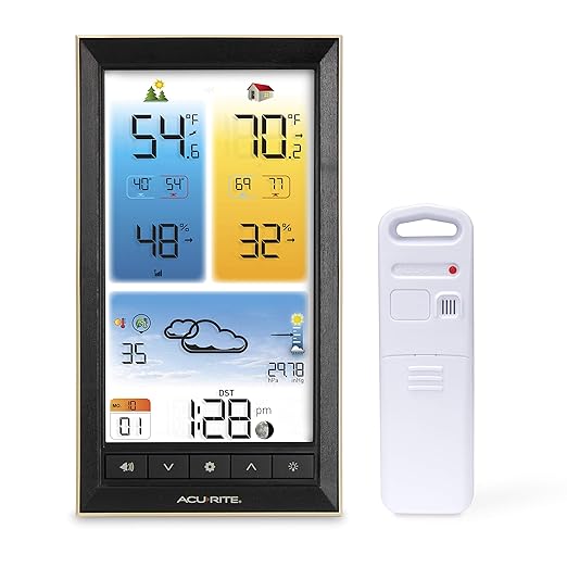 AcuRite Digital Vertical Weather Forecaster, Full Color by AcuRite