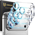 UniqueMe Compatible for 3 Pack iPhone 17 Pro Camera Lens Protector by UniqueMe