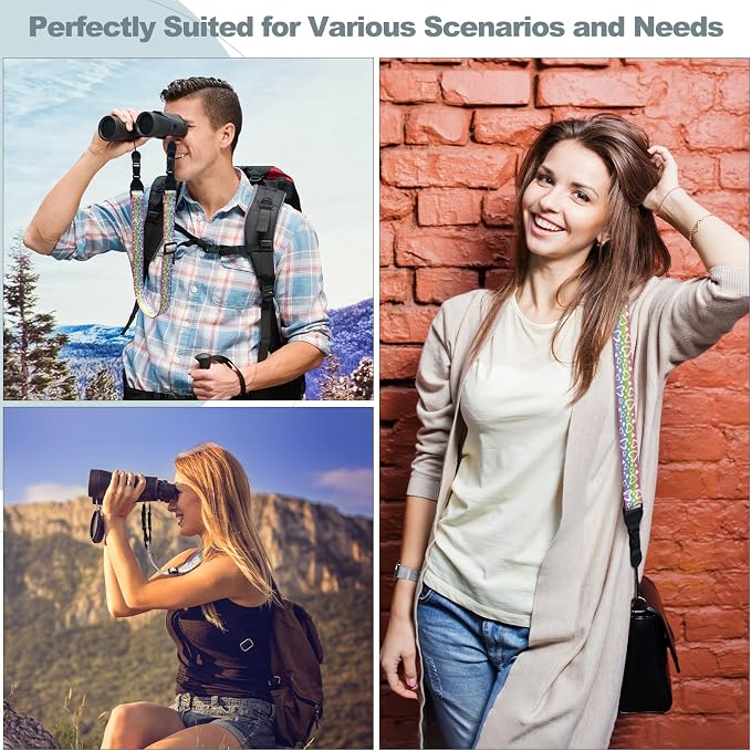 Adjustable Shoulder Strap, Comfortable Camera Strap, Neck Lanyard - Image 4