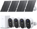 aosu Solar Security Cameras Wireless Outdoor, 2K HD Home Security Camera System by AOSUSecurityOffical