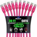 Maximm Cat 6 Ethernet Cable 30 ft by MaximmCable