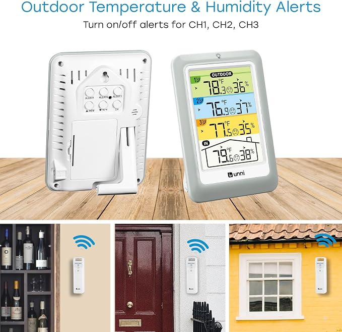 Indoor Outdoor Thermometer Wireless - Image 5