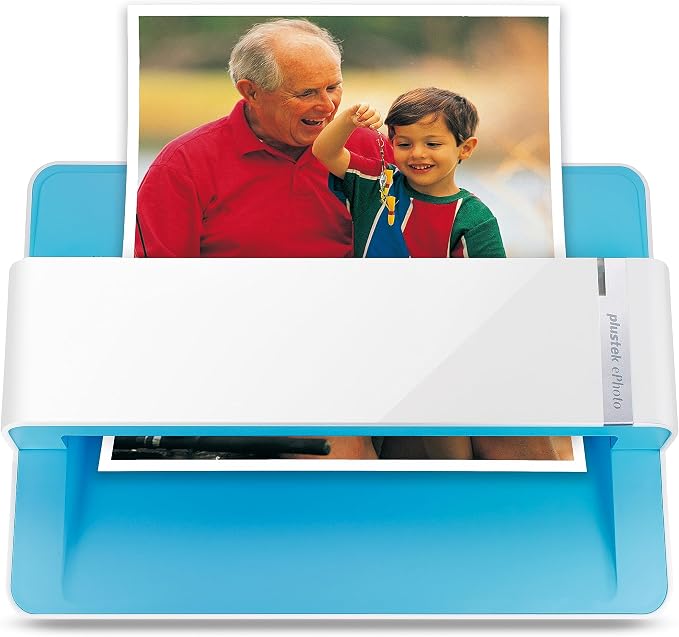Plustek Photo Scanner ePhoto Z300, Scans 4x6 inch Photos in 2 Seconds, Auto by Plustek