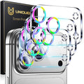 UniqueMe Compatible for 3 Pack iPhone 17 Pro Camera Lens Protector by UniqueMe