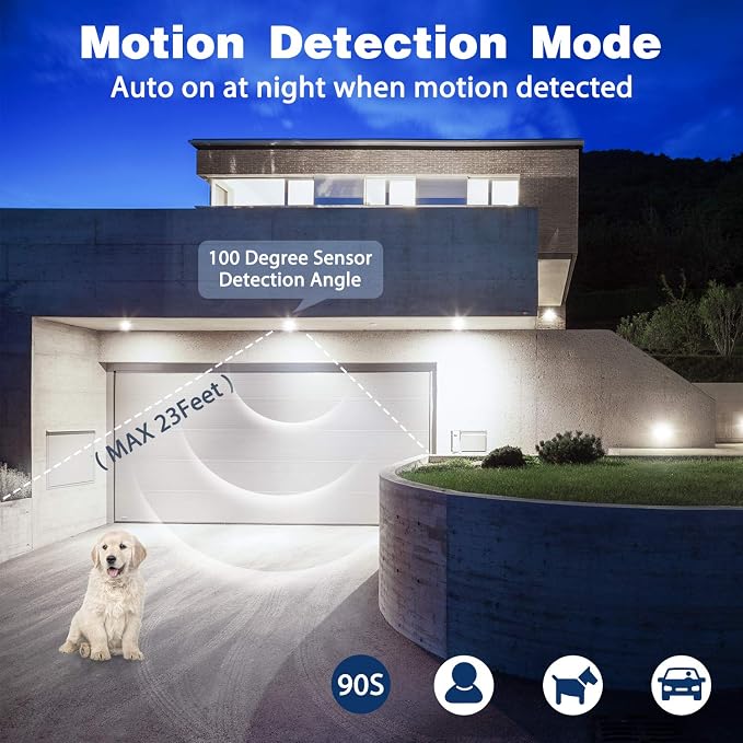 Sengled Motion Sensor Flood Lights Outdoor Dusk to Dawn Security Light Bulbs - Image 3