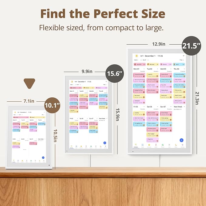Digital Touchscreen Calendar 10.1 Inch – Interactive Electronic Calendar & - Image 9