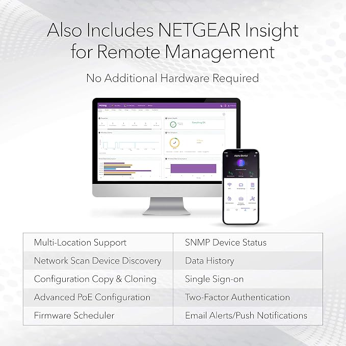 NETGEAR 10-Port PoE Gigabit Ethernet Smart Switch - Image 4
