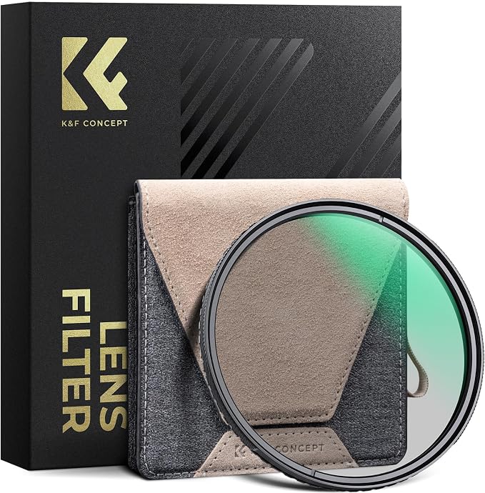 K&F CONCEPT 58mm Circular Polarizers Filter Super Slim by KFCONCEPT