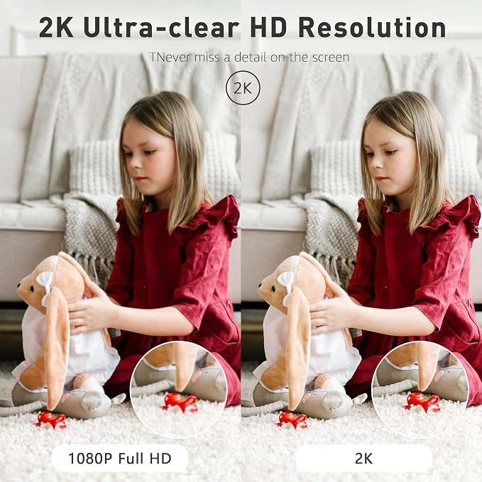 Small Security Cameras, Upgraded Indoor Camera - Image 4