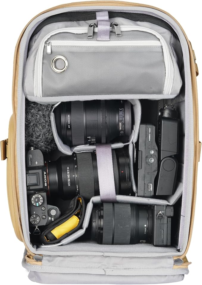 VANGUARD VEO Metro B20L Camera & Everyday Backpack – Fits 70–200mm Attached - Image 4