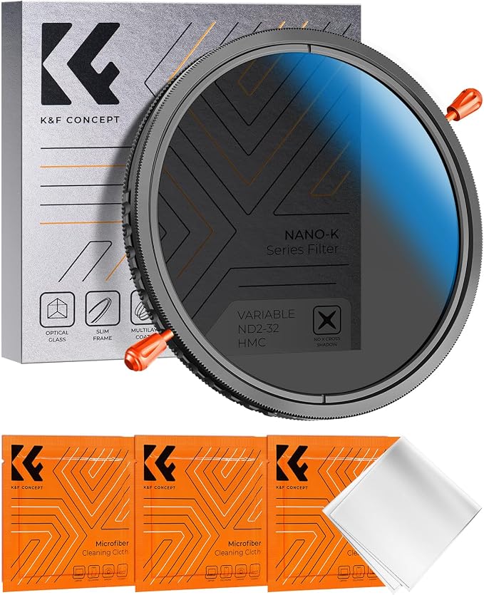 K&F Concept 52mm Variable ND2-32 & Circular Polarizing Lens Filter 2 in 1 by KFCONCEPT