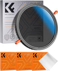 K&F CONCEPT 62mm Variable ND2-32 & Circular Polarizing Lens Filter in 1 by KFCONCEPT