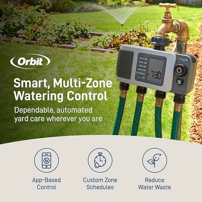 Orbit B-hyve XD 4-Port Smart Hose Watering Timer - Image 3