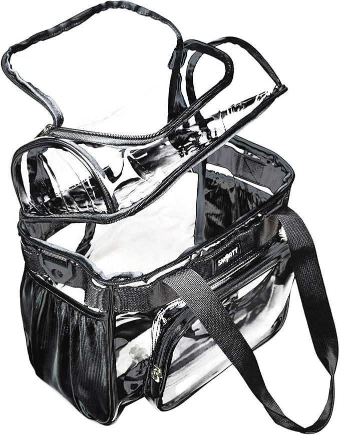 J.CARP Clear Bag Heavy Duty Backpack Durable Transparent See Through Bag - Image 2