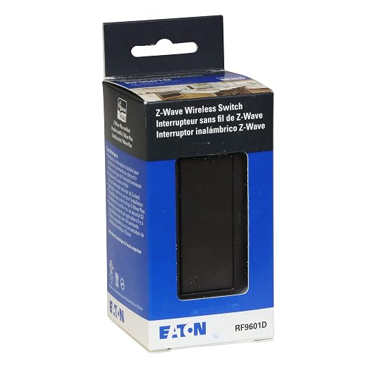 Eaton Z-Wave Plus RF9601DRB Wireless Switch, Single Pole, Oil-Rubbed Bronze - Image 4