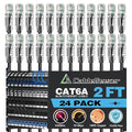 CableGeeker Patch Cables Cat6a 2ft Slim, Cat6 Ethernet Patch Cable 10G Support by CableGeeker